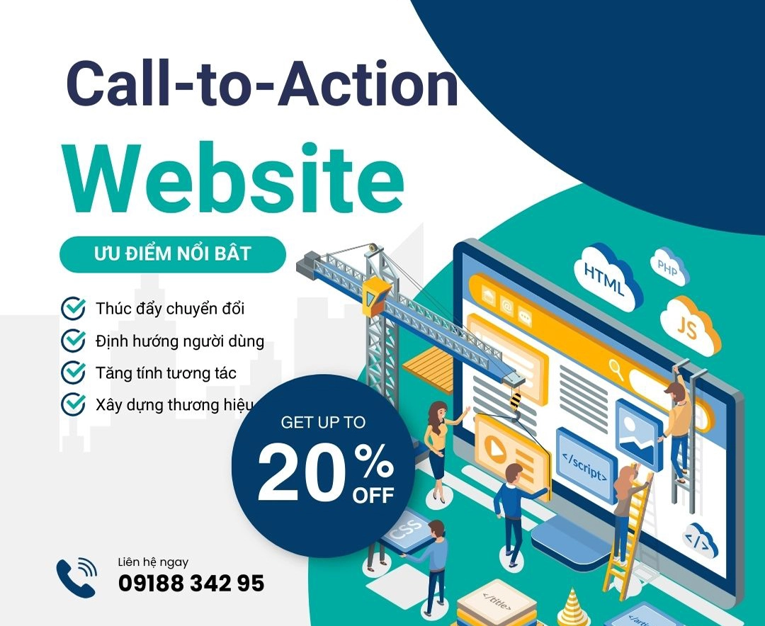 call to action (CTA) trong thiết kế website